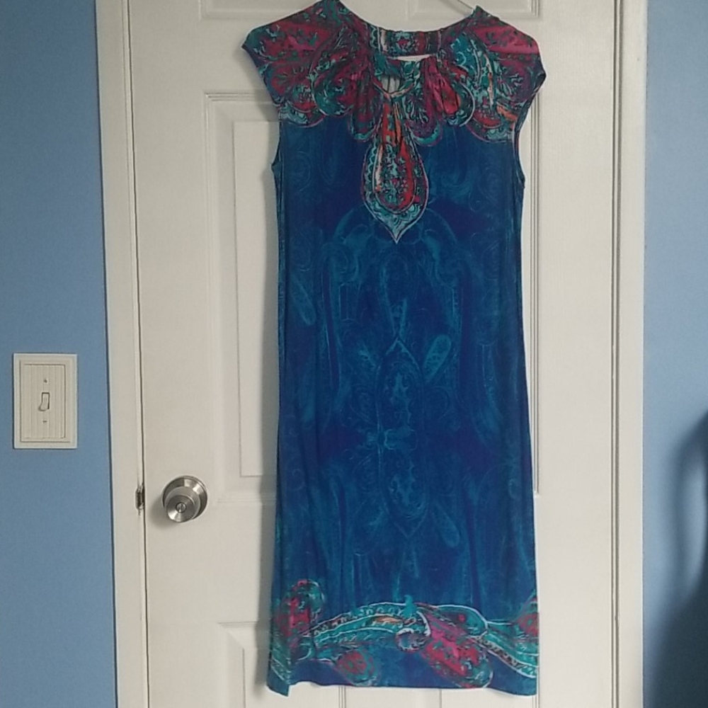 Boho paisly chicos dress.
